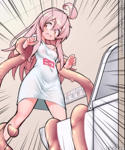 Mahiro VS Semen slime page 5