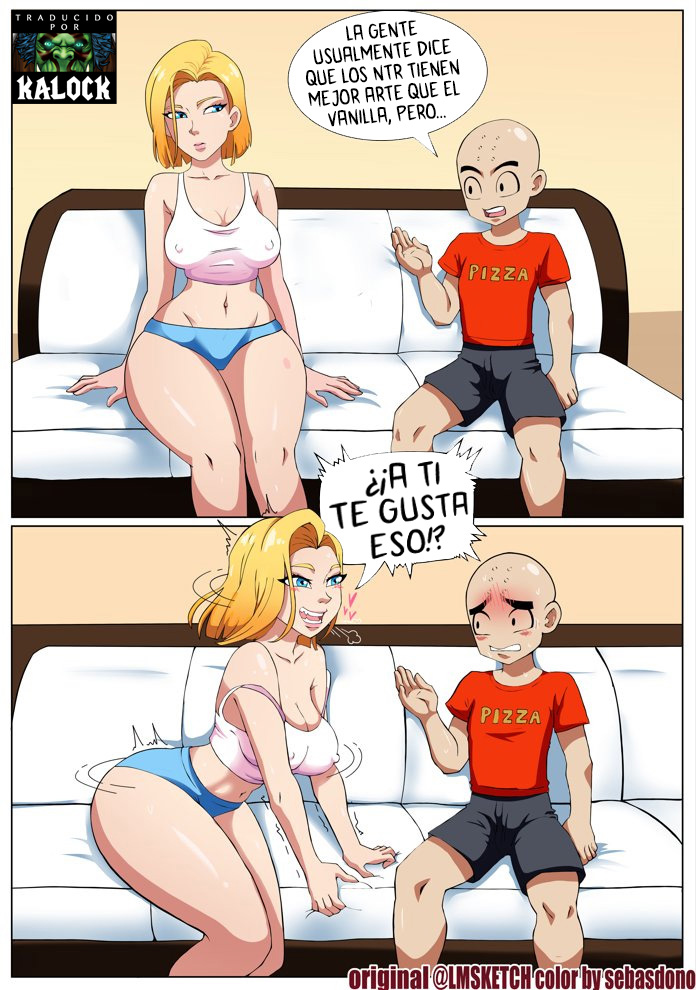 Android 18 NTR Comic page 2 full