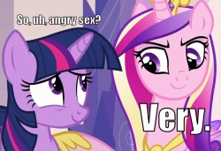 Twilight Thinks Cadance Is A Sussy Baka page 4