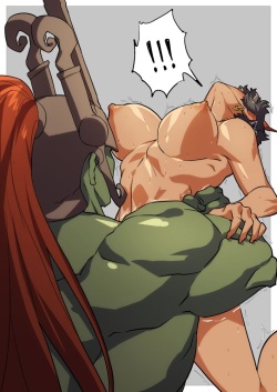 [Houjou | hr] Ancient Ogre bear hugs Josie Rizal (Tekken) page 5