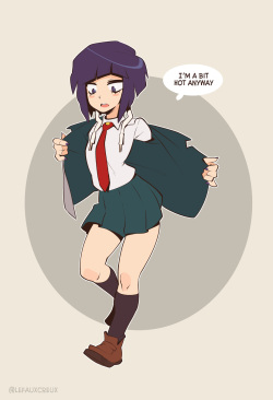 [Creux] Kyoka Jiro Strip Game (My Hero Academia) page 10