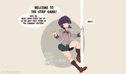 [Creux] Kyoka Jiro Strip Game (My Hero Academia) page 8