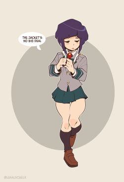 [Creux] Kyoka Jiro Strip Game (My Hero Academia) page 9