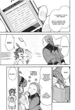 (Chou G Spirits 2023) [Renai Mangaka (Naruse Hirofumi)] Shittemasu! Oyakusoku tte Kurikaesun desu yo ne! (Mobile Suit Gundam: The Witch from Mercury)english doujins page 4