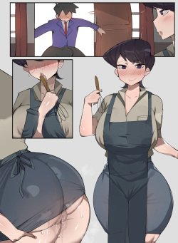 [Elijahzx] Shuuko the Milf (Komi-san wa, Komyushou desu.) page 9